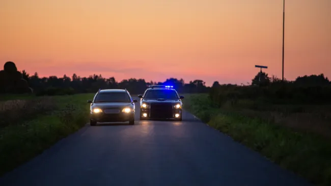 police stop highway